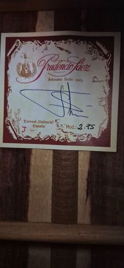 Spanish Classical Luthier's Guitar Prudencio Saez
