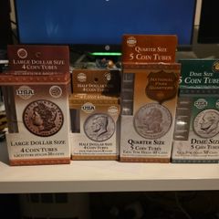 US Coin tubes