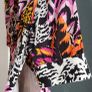 & other stories multi print slits dress Sz 34 (Fit6-8UK) - Bnwt Rrp 99 Image 10