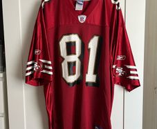 49ers NFL retro Reebok Football Jersey late 90's