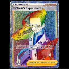 Colress's Experiment 205/196 Trainer Full Art Rainbow Secret Rare SWSH Lost Origin Pokemon Card