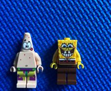 Lego Patrick Star Tounge Out Minifigure Collectible Spongebob Squarepants Figure