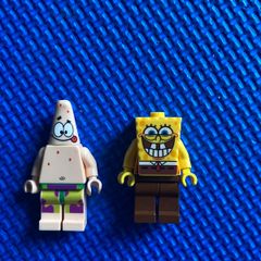 Lego Patrick Star Tounge Out Minifigure Collectible Spongebob Squarepants Figure
