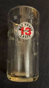 Hop House 13 beer Official Half Pint Glasses brand new
