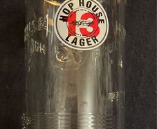 Hop House 13 beer Official Half Pint Glasses brand new