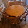 Extendable Kitchen Table & 5 Chairs Image 2
