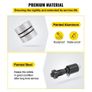 Hydraulic Exhaust Pipe Expander, 4.1 to 10.8 cm size, 10 T Manual Hydraulic Pipe Stretcher w/4 Dies and 2 Storing Case for Copper, Aluminum Tubes in Car Repairing Image 6