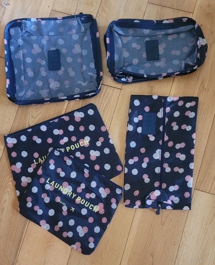 Travel Storage Bags x5