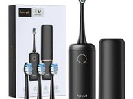 main image for ad Whitening Electric Toothbrush Rechargeable USB ADA Accepted Waterproof IPX7 Clean 4 Heads and 1 Travel Case