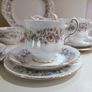 Vintage 21 pieces Tea Set Paragon Meadowvale Bone China Image 7