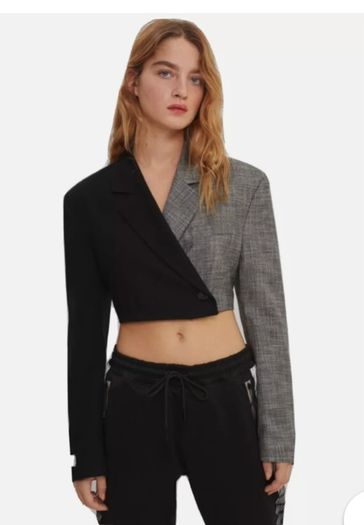 Bershka contrast co ord set
