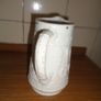 Vintage White Ceramic Jug for Sale Image 2