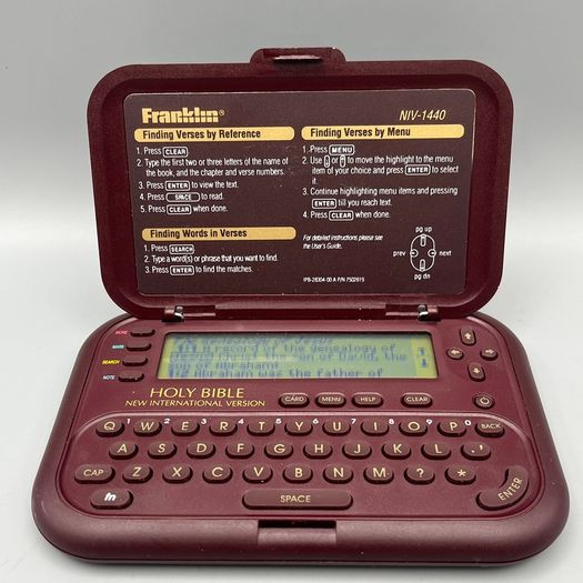 Franklin Electronic Holy Bible NIV-570 New International Version