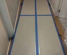 Gymnastics AirTrack Mat incl electric pump & Balance Beam
