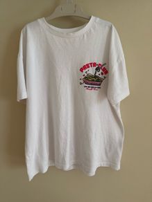 Primark Girls Pasta club  T-shirt Age 9-10 years