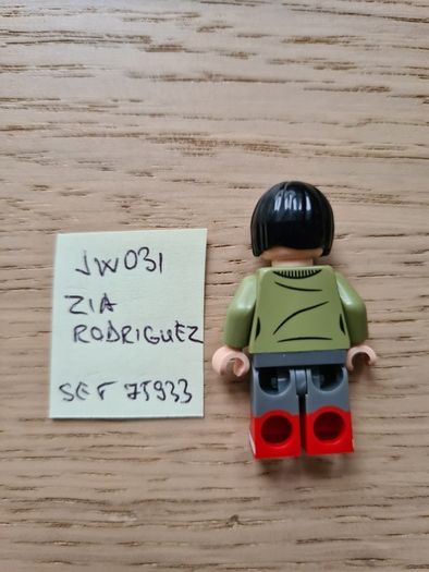 lego jw031 Zia rodriguez, set jurassic world 75933