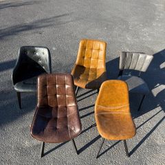 Leather Restaurant Chairs (x44)