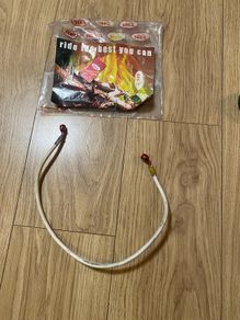 HEL white Braided Stainless Rear Brake Hose Line with red banjos for Yamaha YZF-R6 2006-2026