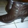 Brown ankle boots Leather Wallis Size Uk 6 Eu 39 Great Used Condition Image 3
