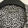 Oasis animal print cropped shirt (Size 10) Image 3
