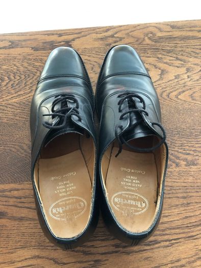 Church's Consul Black Calf Leather 9.5 F / 43 Regular