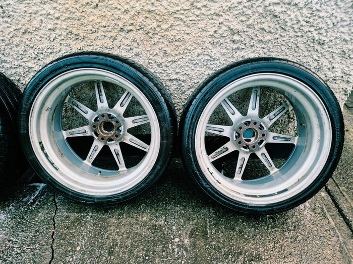 R20 5x120 Ispiri ISR8 staggered alloy wheels with new tyres