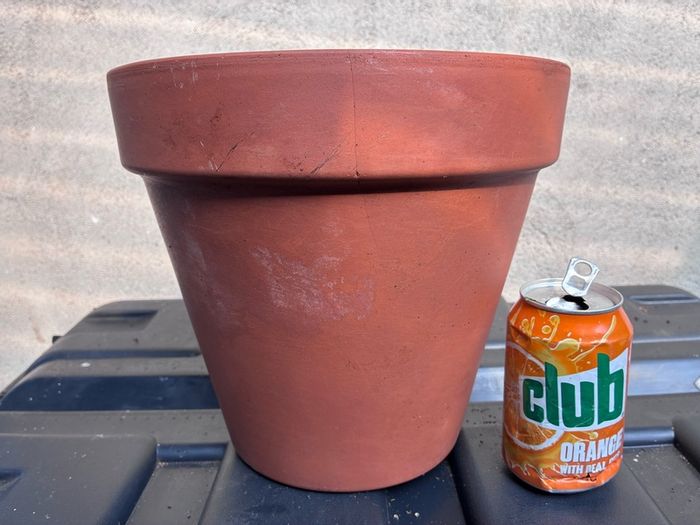 Terracotta flower pot