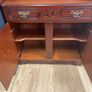Mahogany Wall Unit with Storage Image 7