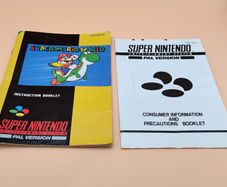 Super Mario World Manual SNES