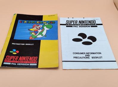 Super Mario World Manual SNES