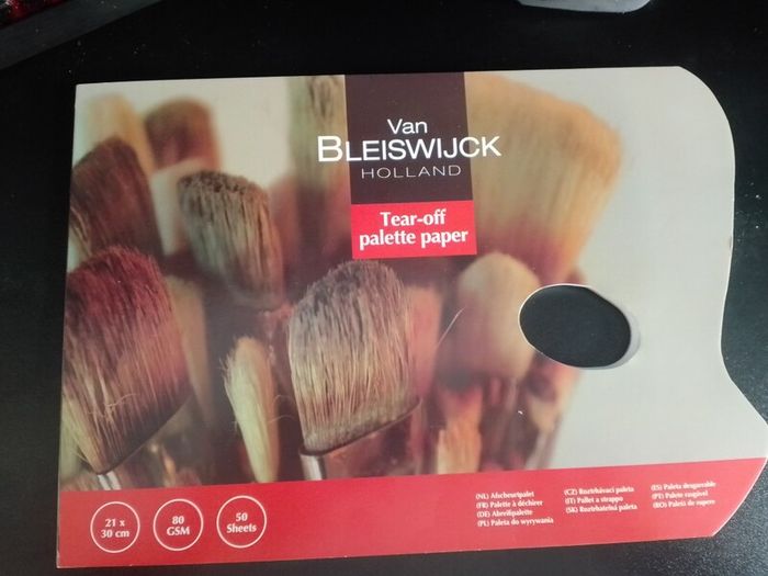 Tear-off palette 50 Sheets
