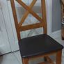 Oak Dining Table & chairs Image 3