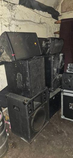Sound&light mixer,speakers,lights