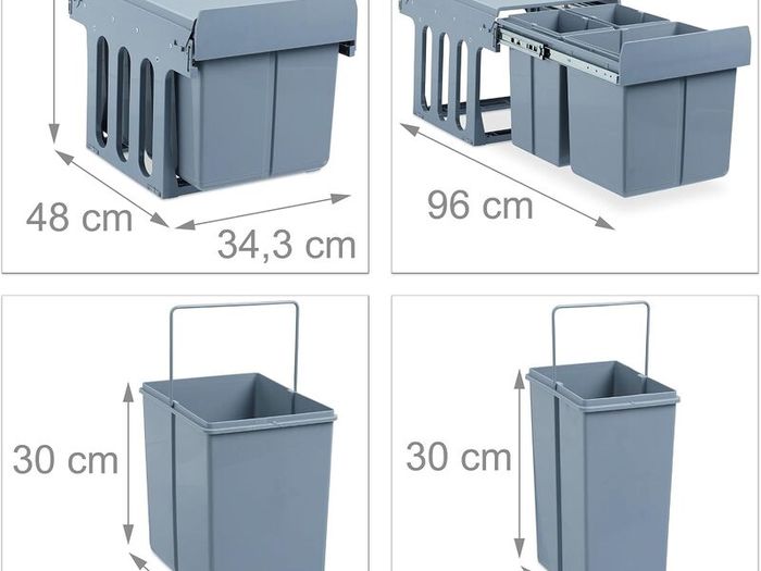 Pull-Out Cargo Waste Bin - NEW