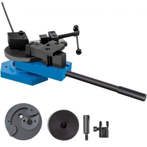 SBG-40 Metal Scroll Bender High-Hardened Steel Scroll Bender Combination of Scroll Radius and Angle Bending Universal Metal Rod Bender