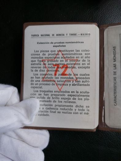 1972 Spain Proof Coin Set