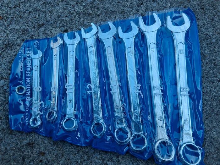 8pc Combination Spanner Set   Brand new