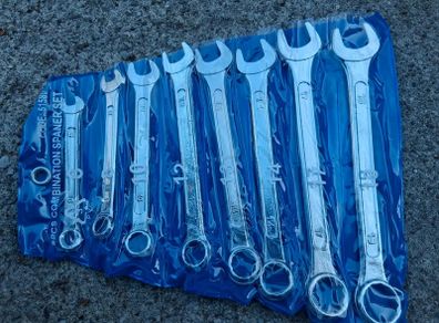 8pc Combination Spanner Set   Brand new