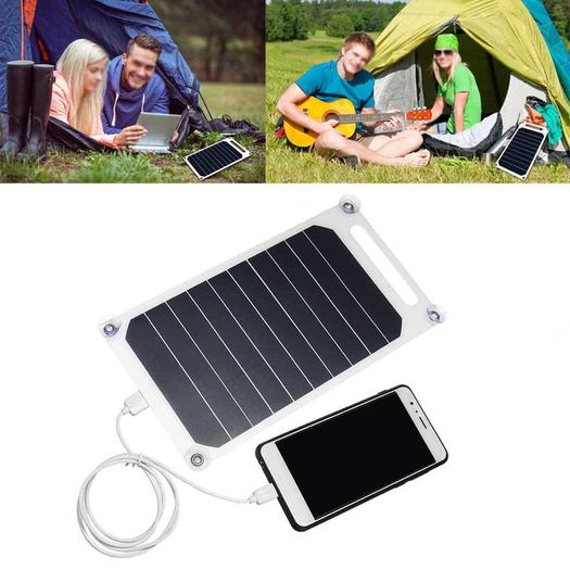 5V 10W DIY Solar Panel Slim Light USB Charger Charging Portable Power Bank Pad Universal For Phone Lighting Car Charger