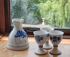 Louis Mulcahy Jug and Goblet set