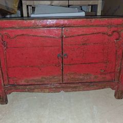 Chinese style lacquer cabinet