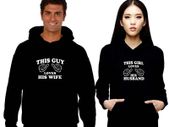 Loving Husband and Wife Couple Hoodies (set)