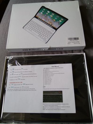 Ipad Pro 11 case plus Bluetooth keyboard