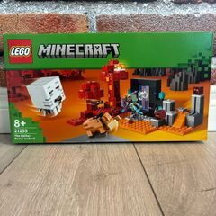 Lego Minecraft 21255 The Nether Portal Ambush Brand New Sealed