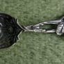 Vintage Silver 800 decorative Spoon 12,8g Image 3