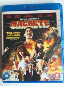 Machete [2010] Danny Trejo, Steven Seagal, Michelle Rodriguez, Jessica Alba, Lindsay Lohan, Don Johnson & Robert De Niro [Blu-ray Movie]