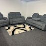 3+2+1 Hudson All Fabric Recliner Sofa Set Image 3