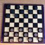 Vintage Board Draughts Image 2