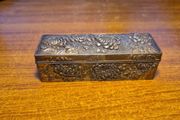 Vintage Japanese Metal Storage Box