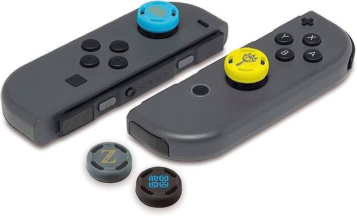 Nintendo Switch JoyCon Controller Silicone Thumb Stick Grips Caps Zelda